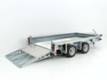 Ifor Williams Baumaschinenanhänger GX125 157×366 3,5t | Rampe 1,2m | Aluboden-Neu