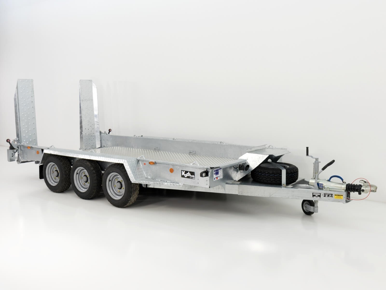 12-arb-4.jpg Ifor Williams Baumaschinenanhänger GH146 184x419cm 3,5t | Einzelrampen | Aluboden | 3 Achsen-Neu – Image 1