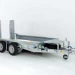 Ifor Williams Baumaschinenanhänger GX105 157×303 2,7t | Einzelrampen | Aluboden-Neu