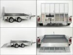 Ifor Williams Baumaschinenanhänger GX105 HD 157×303 3,5t | Auffahrrampe-Neu – Image 4