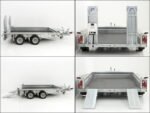 Ifor Williams Baumaschinenanhänger GX125 157×366 3,5t-Neu – Image 4