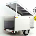 Deckelanhänger 150x250cm Höhe: 125cm 1300kg | Typ 6.13 | Seitentür-Neu