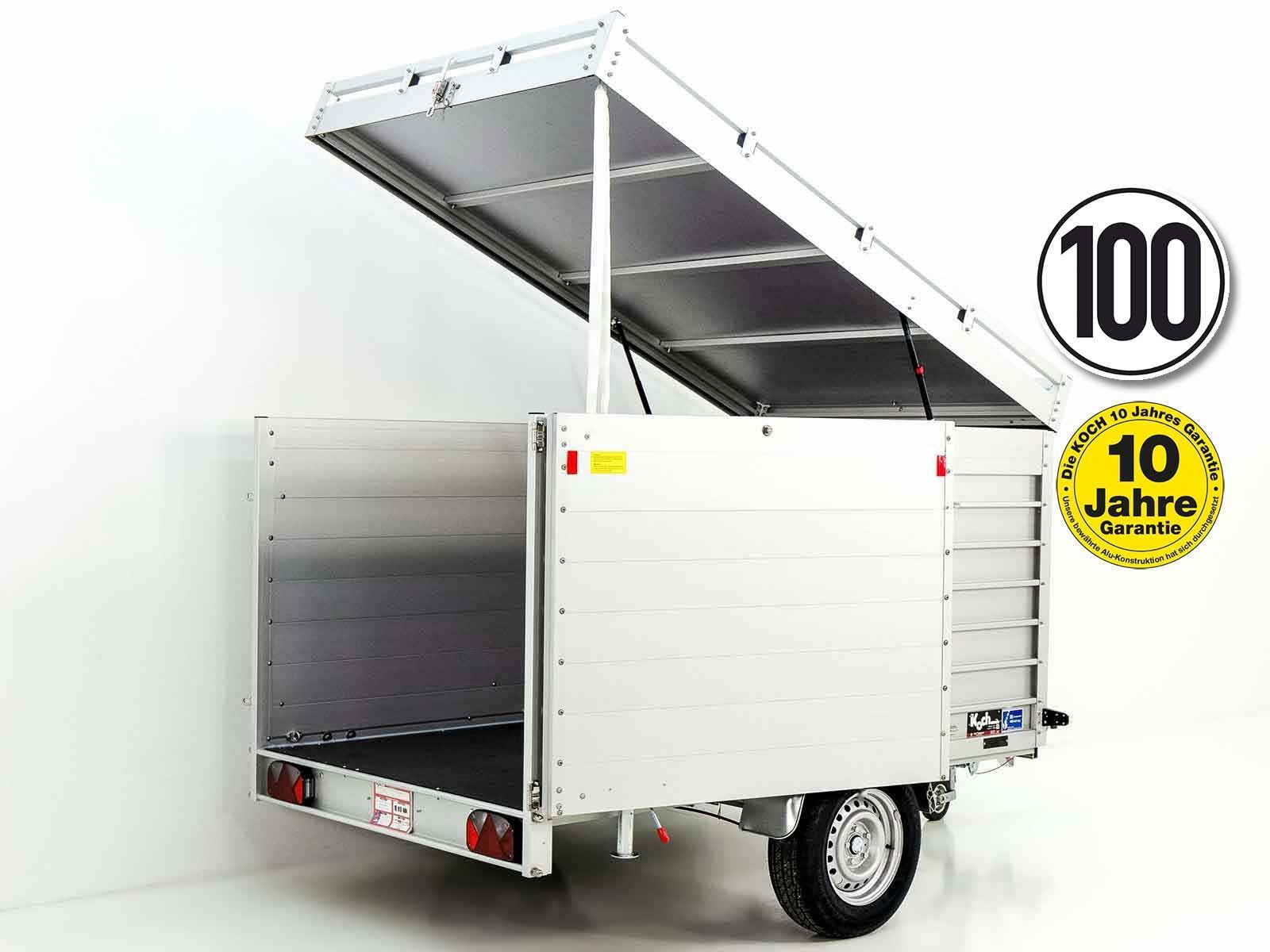 3deckel-3.jpg Deckelanhänger 150x250cm Höhe: 125cm 1300kg | Typ 6.13 | Seitentür-Neu – Image 1