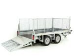 Ifor Williams Baumaschinenanhänger GX105 157×303 2,7t | Auffahrrampe | Gitter-Neu – Image 7