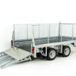 Ifor Williams Baumaschinenanhänger GX105 HD 3,5t|Auffahrrampe|Gitter-Neu