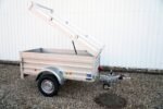 Koch-Anhänger B1000 Deckelanhänger 1000kg 205x105x65cm Aluminium mit Deckel und Bordwanderhöhung