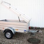 Koch-Anhänger B1000 Deckelanhänger 1000kg 205x105x65cm Aluminium mit Deckel und Bordwanderhöhung