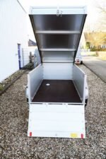 Koch-Anhänger B1000 Deckelanhänger 1000kg 205x105x65cm Aluminium mit Deckel und Bordwanderhöhung – Image 2