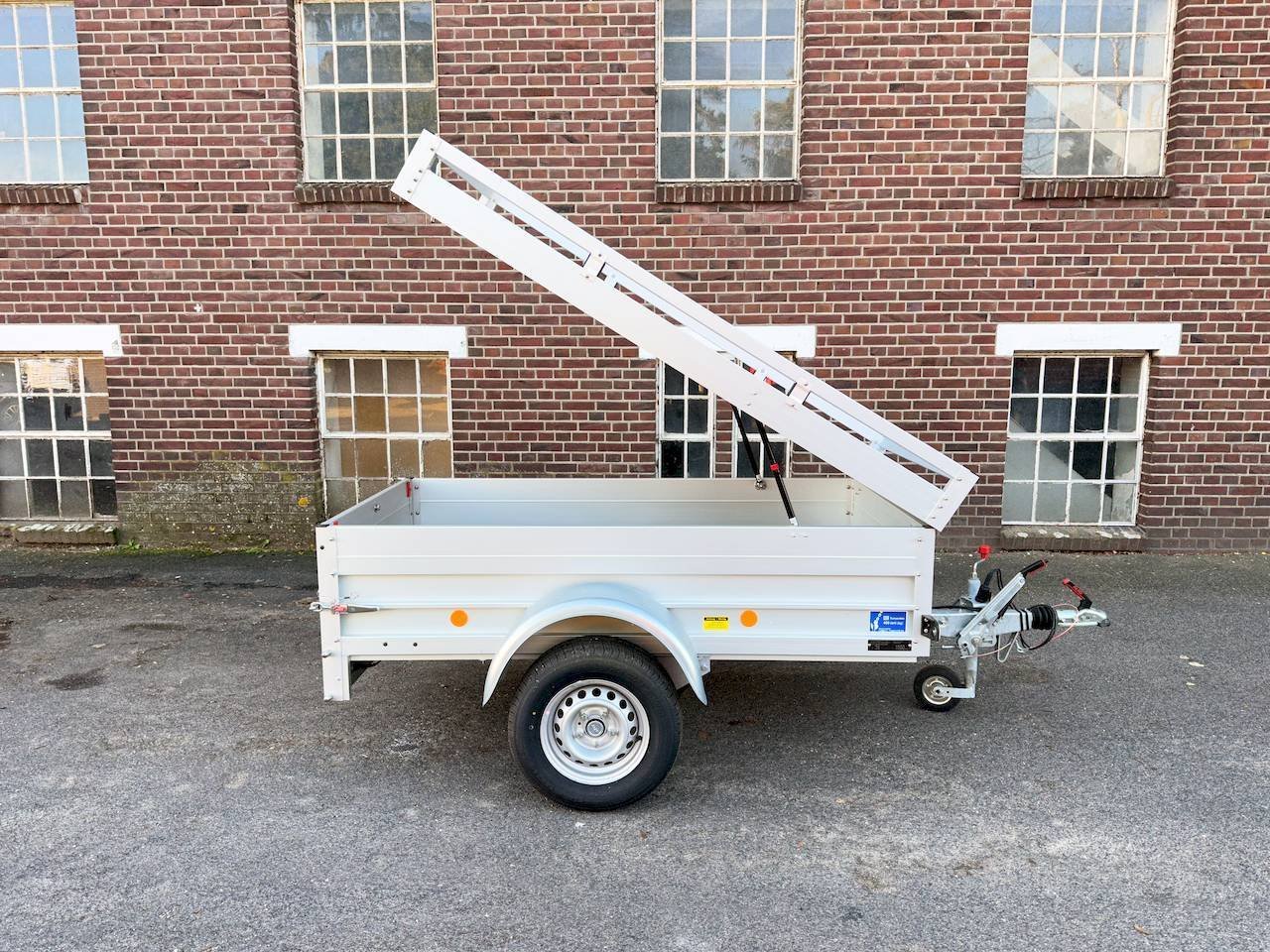 Koch20B100020DeckelanhC3A4nger_14.jpg Koch-Anhänger B1000 Deckelanhänger 1000kg 205x105x50cm Aluminium mit Deckel – Image 1