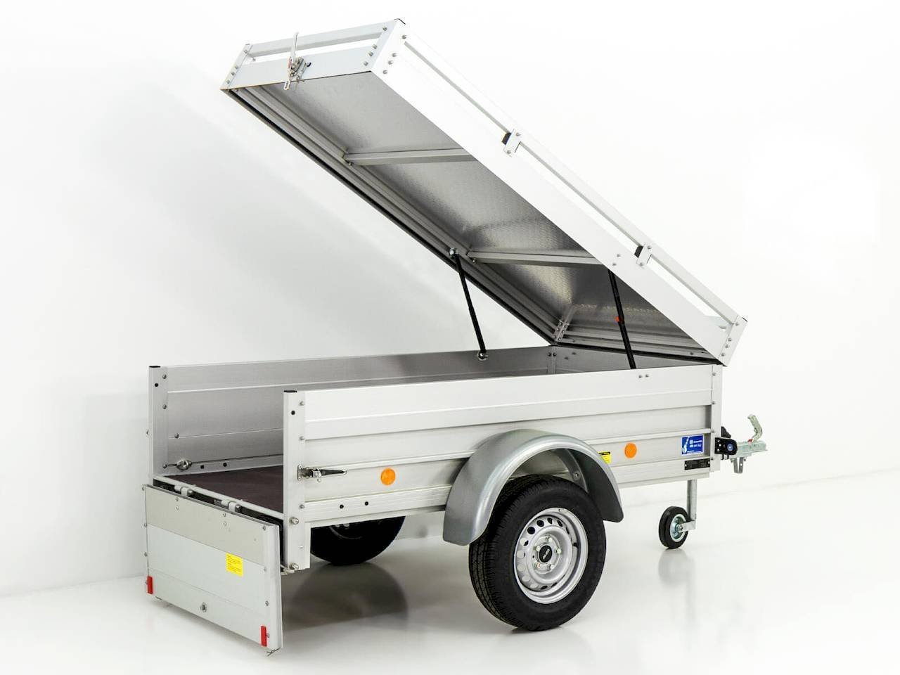 Koch20U220205x105x50cm20750kg20DeckelanhC3A4nger20Aluminium_5.jpg Koch-Anhänger U2 Deckelanhänger 750kg 205x105x50cm Aluminium mit Deckel – Image 1