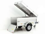 Koch-Anhänger U2 Deckelanhänger 750kg 205x105x65cm Aluminium mit Deckel und Bordwanderhöhung