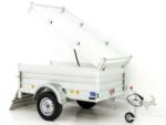 Koch-Anhänger U2 Deckelanhänger 750kg 205x105x65cm Aluminium mit Deckel und Bordwanderhöhung – Image 2