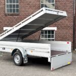 Koch-Anhänger U7 Deckelanhänger 750kg 300x150x50cm Aluminium mit Deckel