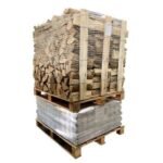 Palette de Mixte Bûches de nuit + Box Bois de chauffage 40cm